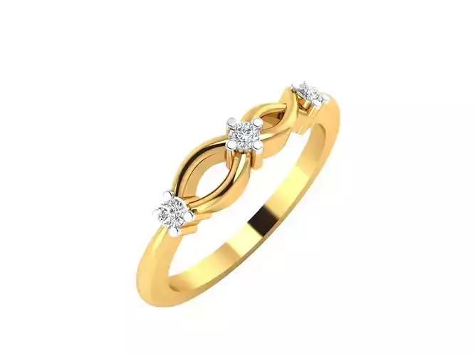 Women Ring  Render 3dm STL OBJ FBX MTLDetails