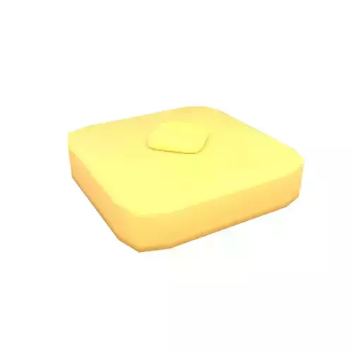Toast v1 001 Low-poly 3D model