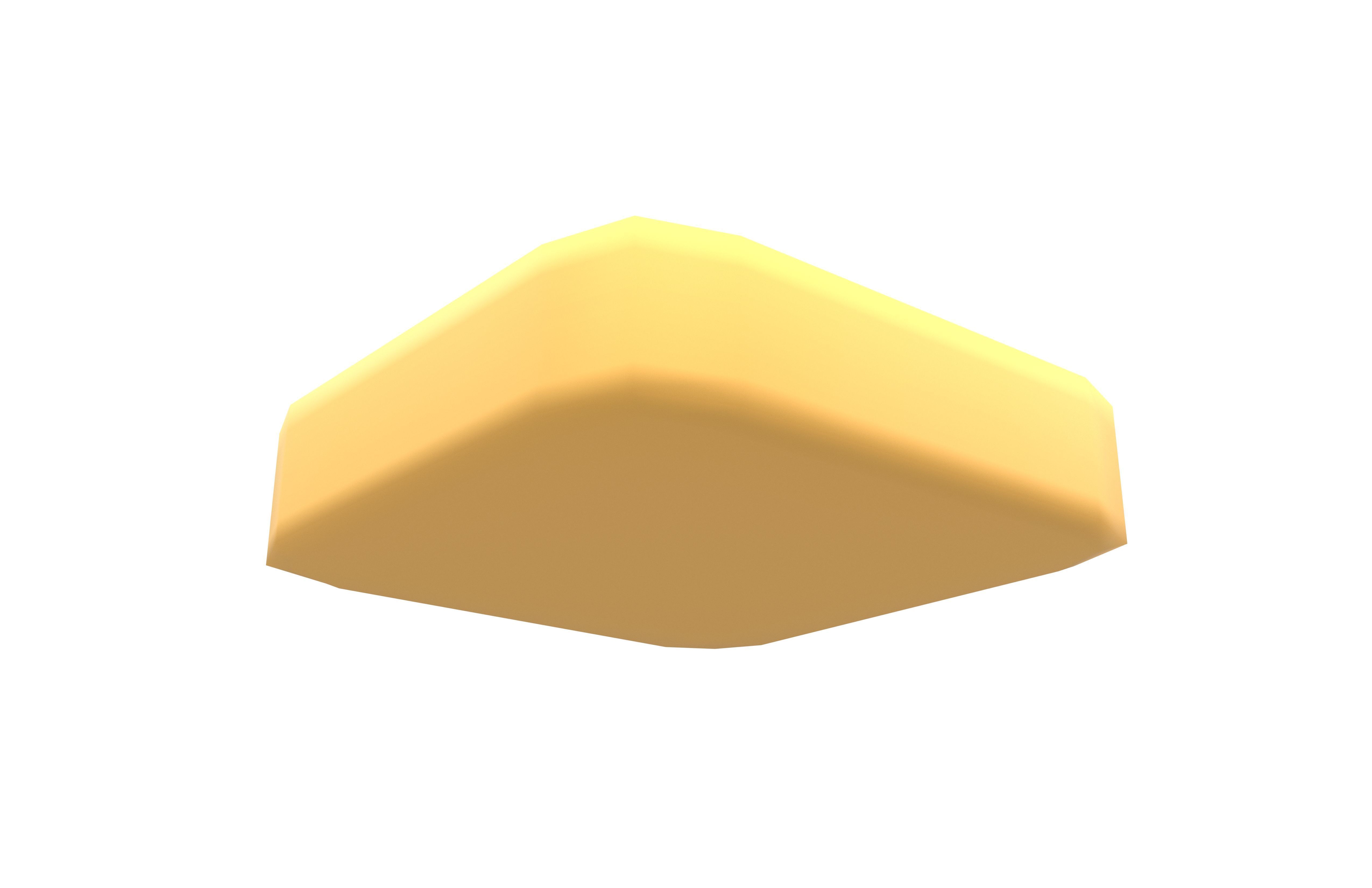 Toast v1 001 Low-poly 3D model_3