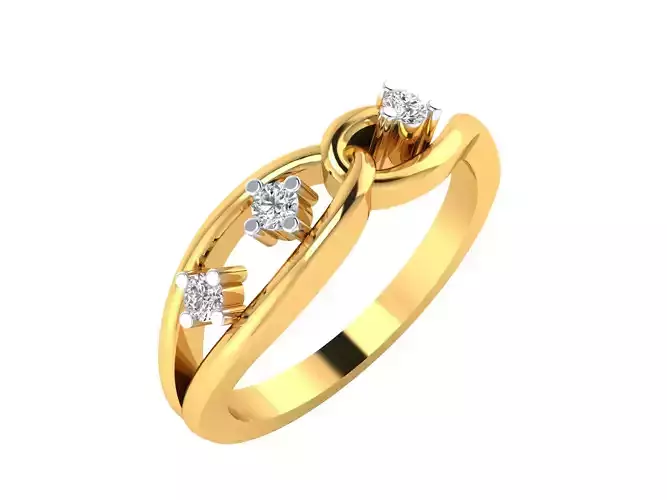 Women Ring  Render 3dm STL OBJ FBX MTLDetails