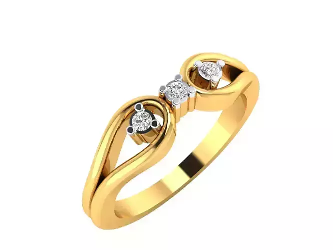 Women Ring  Render 3dm STL OBJ FBX MTLDetails