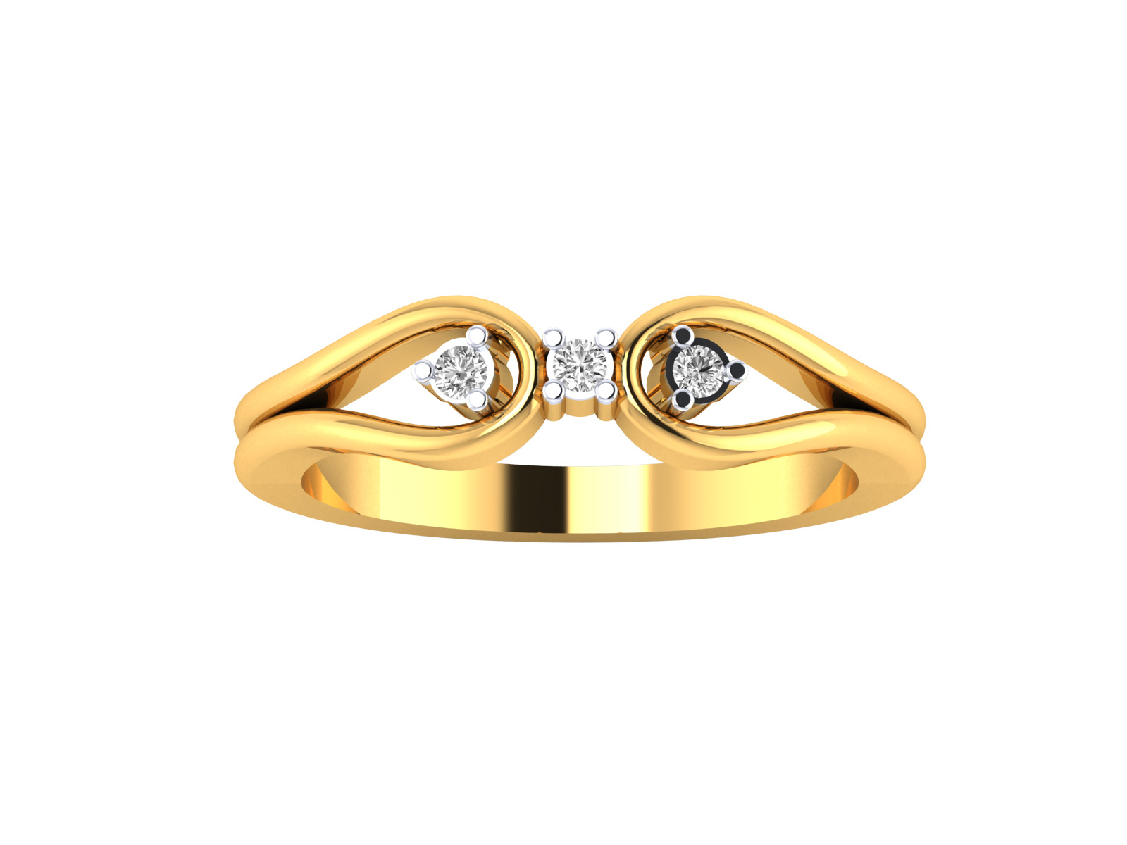 Women Ring  Render 3dm STL OBJ FBX MTLDetails 3D print model_12