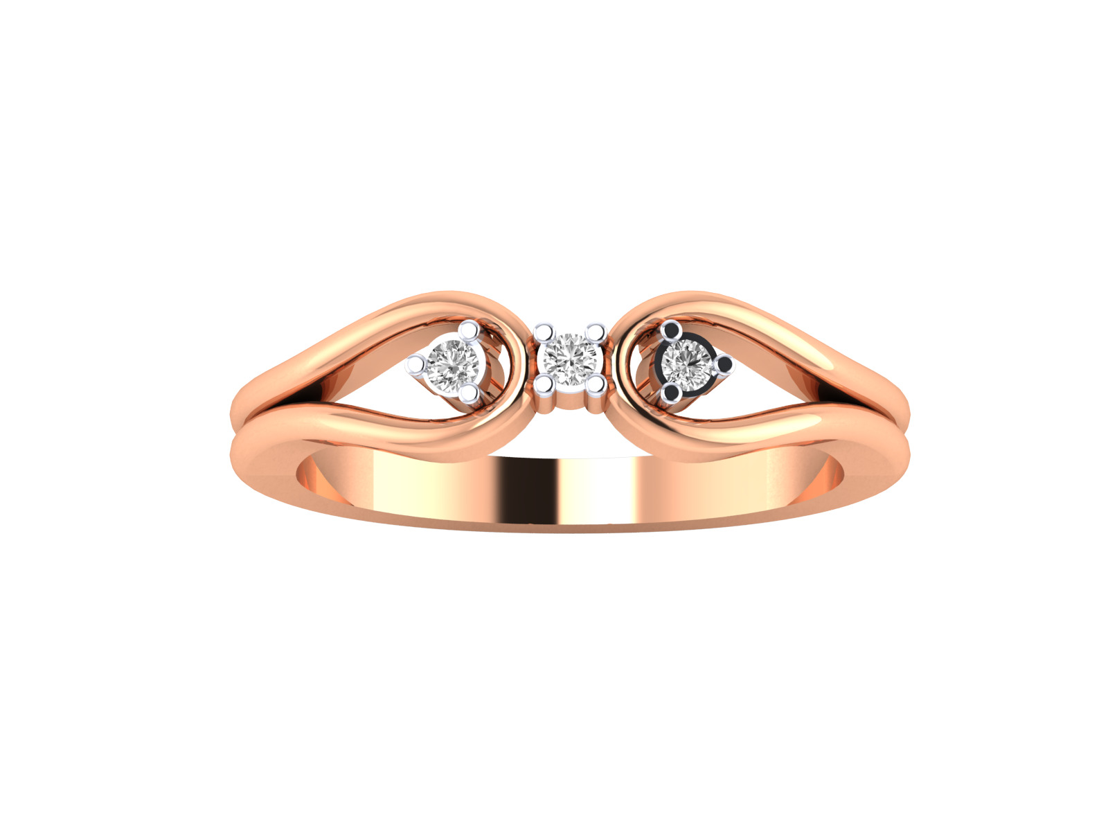 Women Ring  Render 3dm STL OBJ FBX MTLDetails 3D print model_1