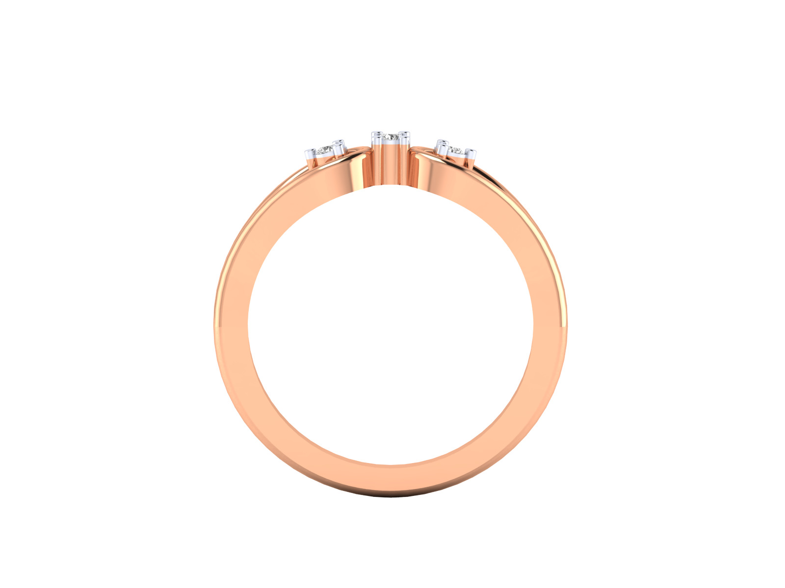 Women Ring  Render 3dm STL OBJ FBX MTLDetails 3D print model_3