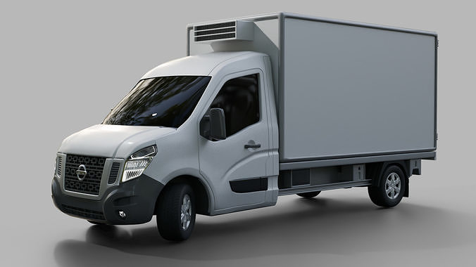 Nissan NV400 Box Van 3D model