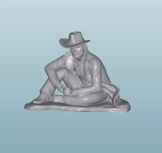 COWBOY W87 3D print model_0