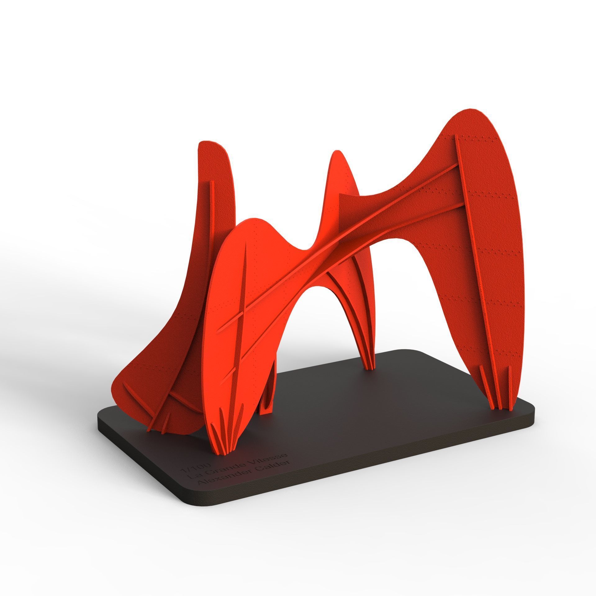 La Grande Vitesse - Printable 3D print model_8