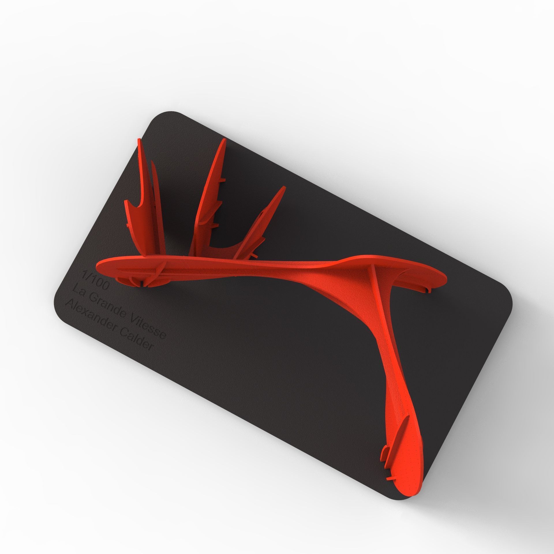 La Grande Vitesse - Printable 3D print model_4