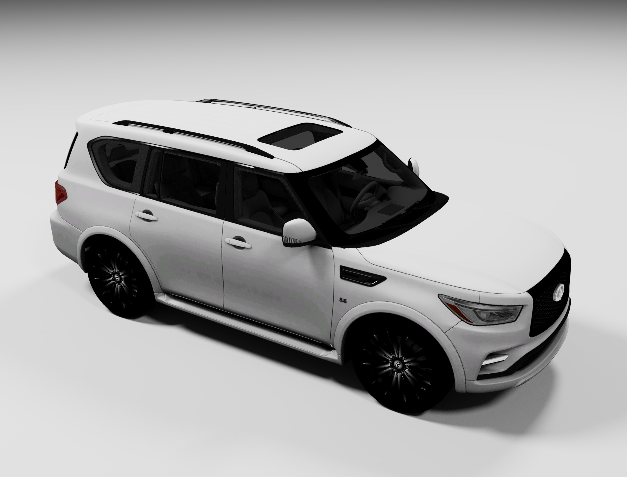 Infiniti QX80 3D model_1