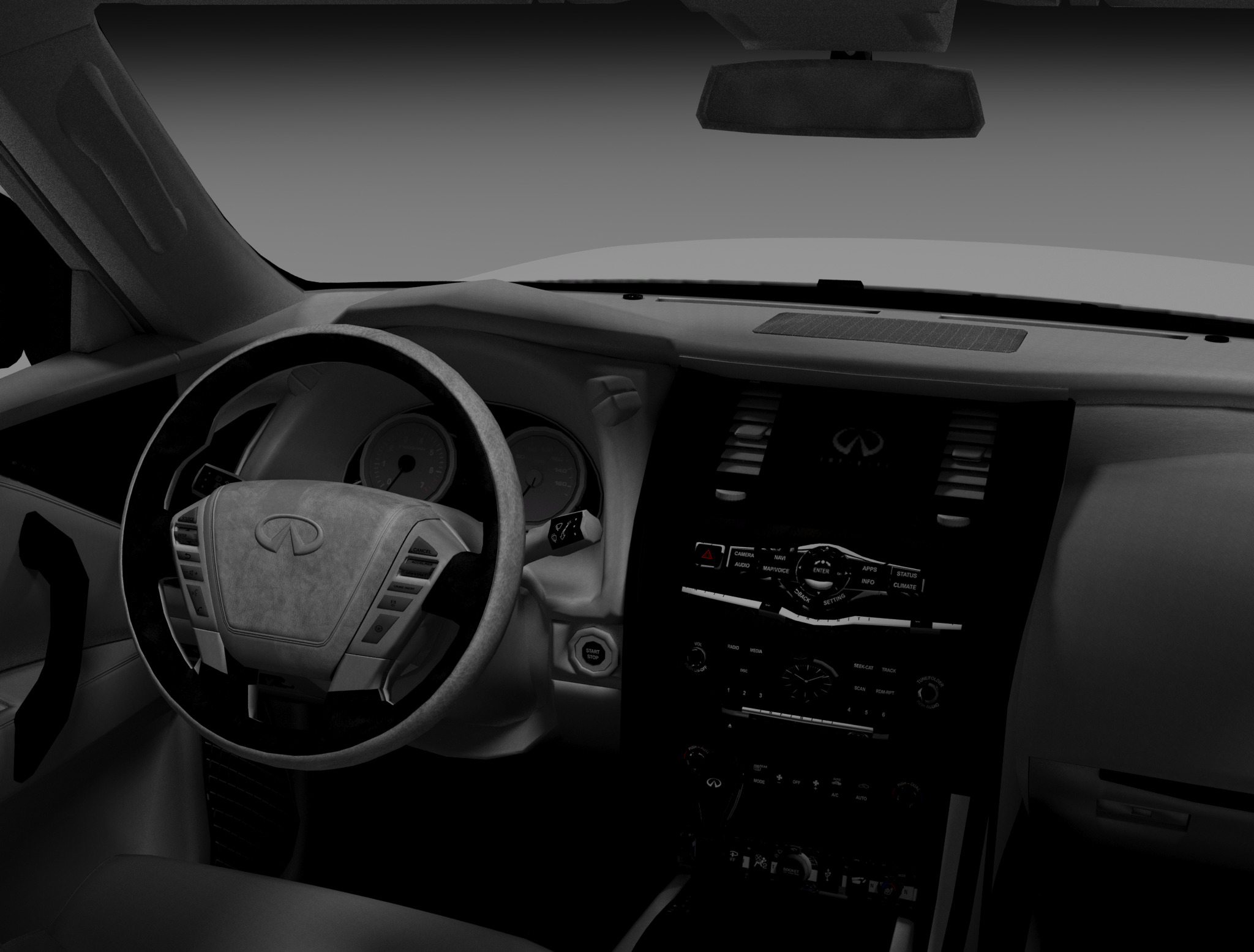 Infiniti QX80 3D model_4