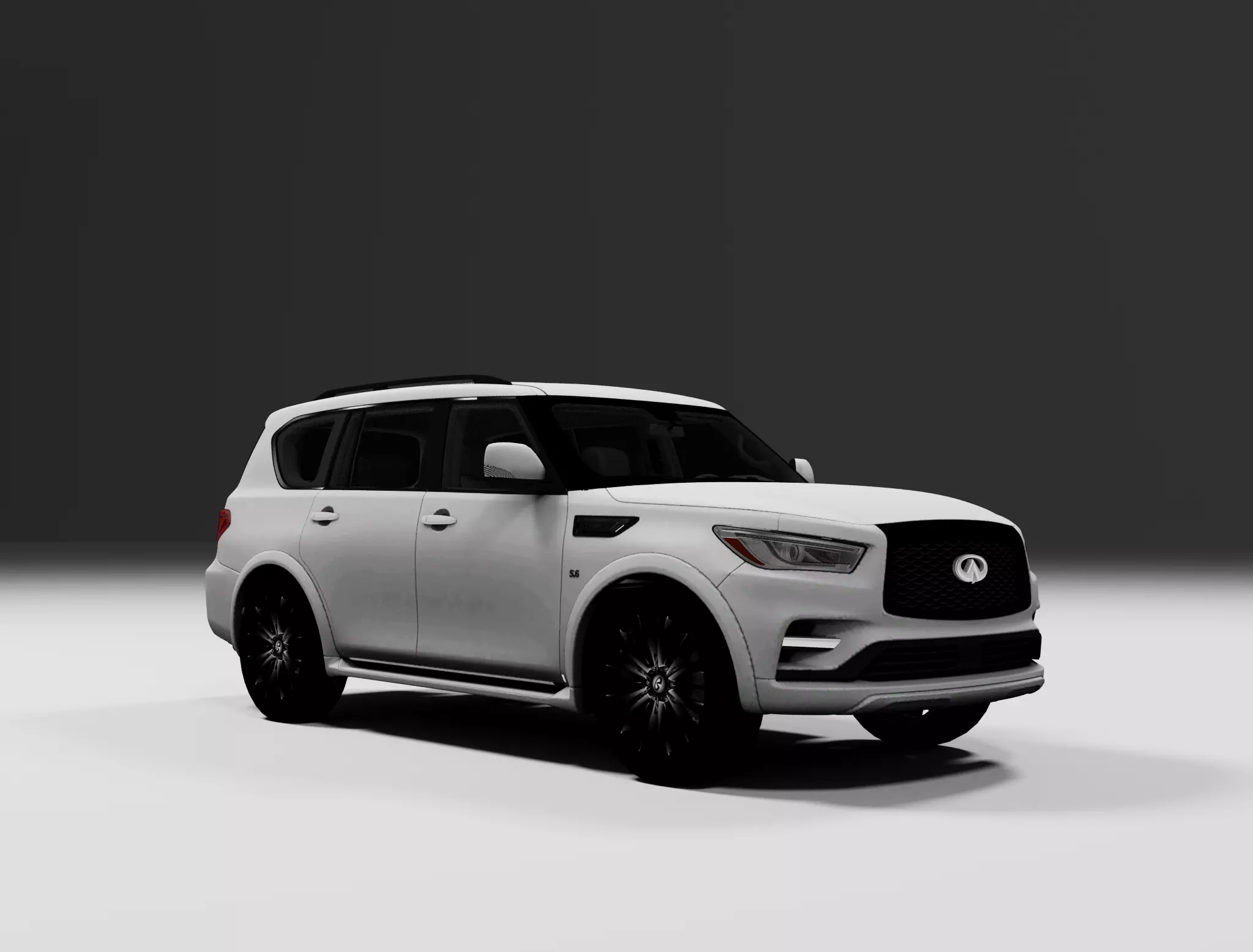 Infiniti QX80 3D model_0