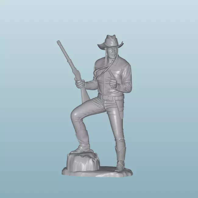 COWBOY W92 3D print model_0