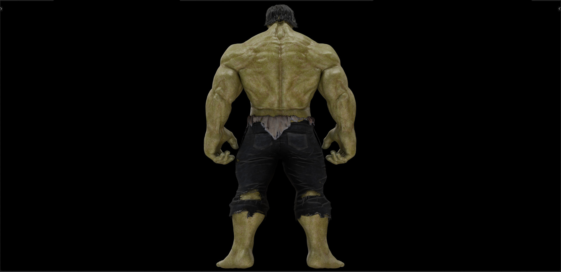 Hulk from 2008 Movie 3D model_10