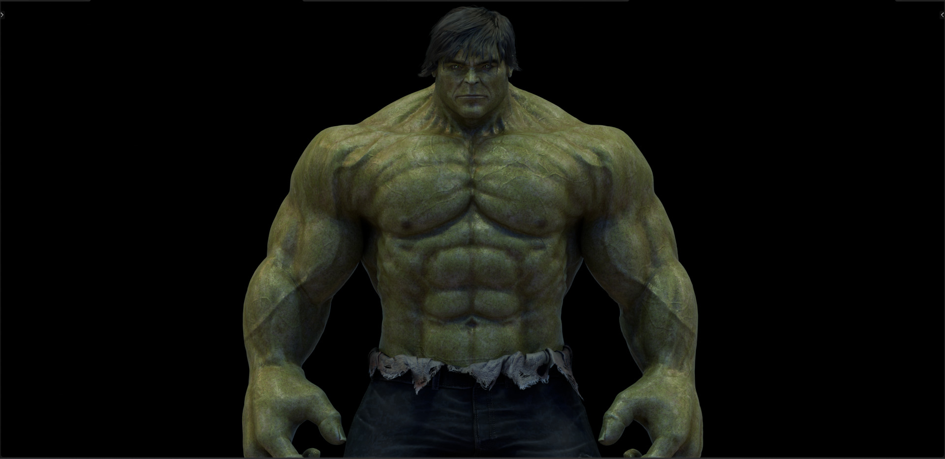 Hulk from 2008 Movie 3D model_6