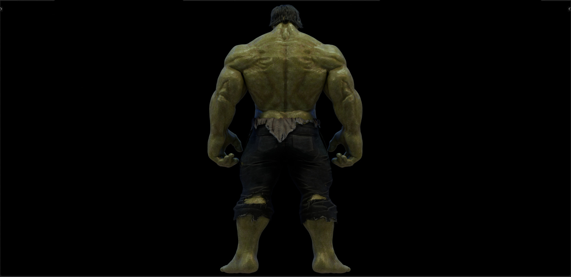 Hulk from 2008 Movie 3D model_14