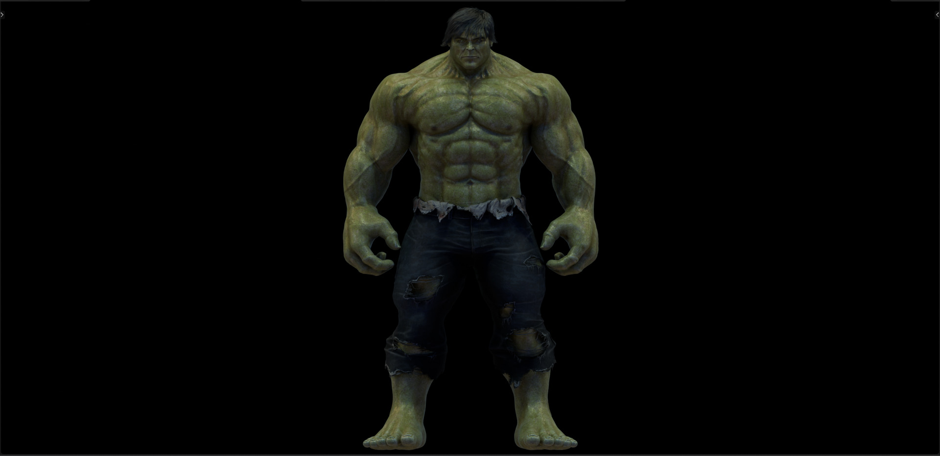 Hulk from 2008 Movie 3D model_12
