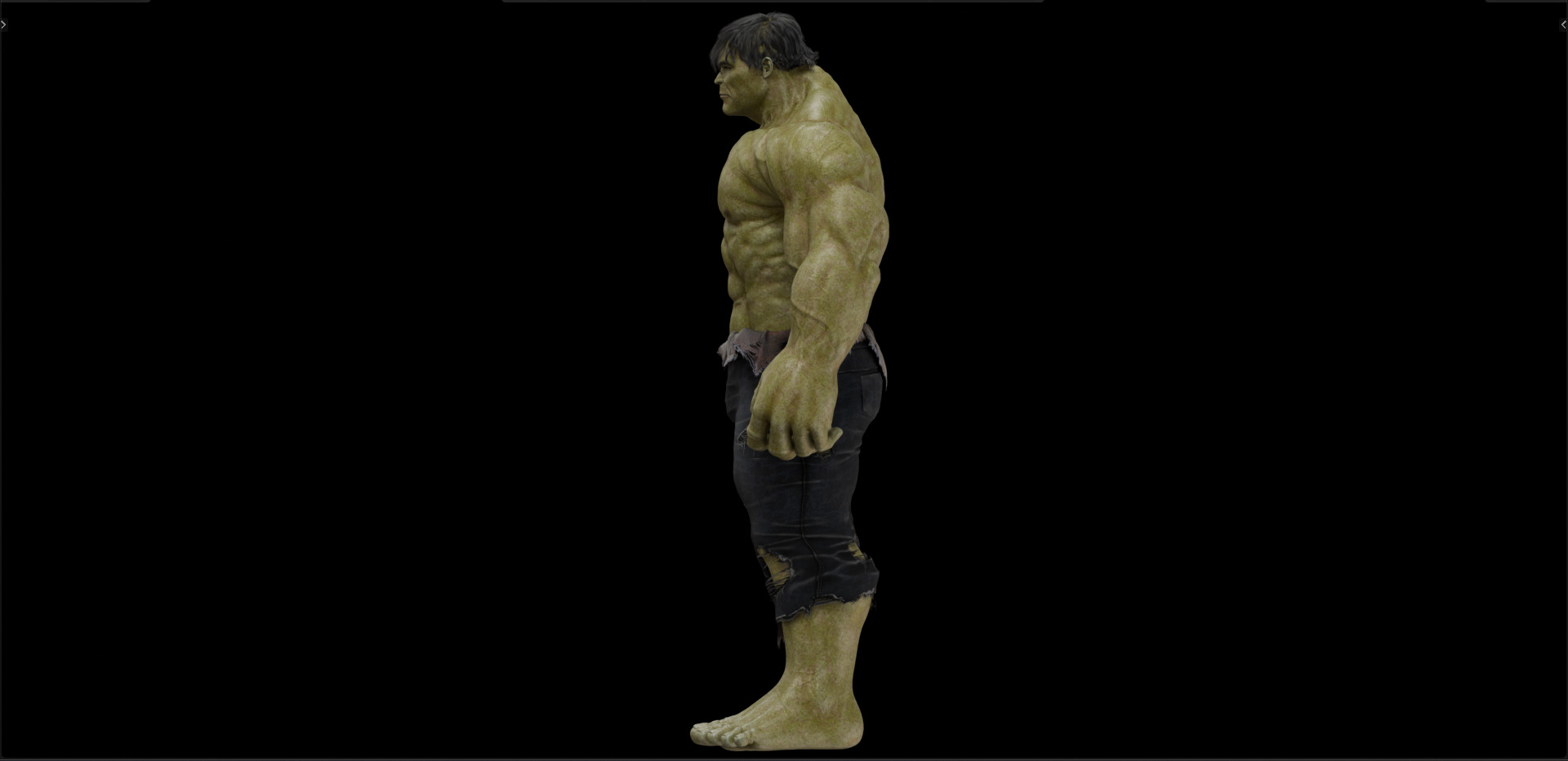 Hulk from 2008 Movie 3D model_11