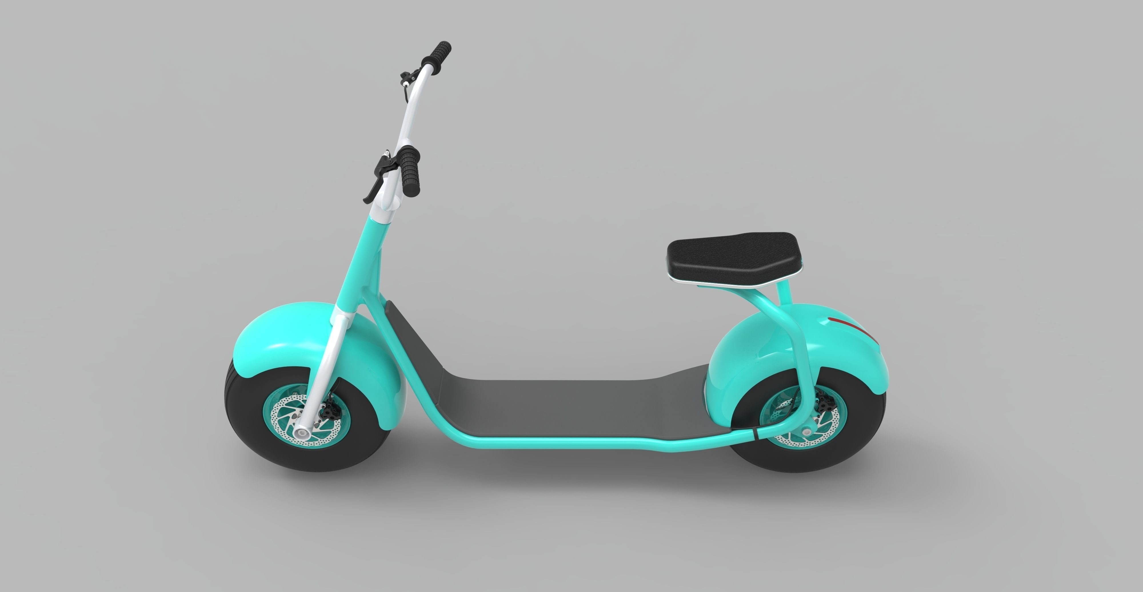 Scrooser electric scooter 3D model_7