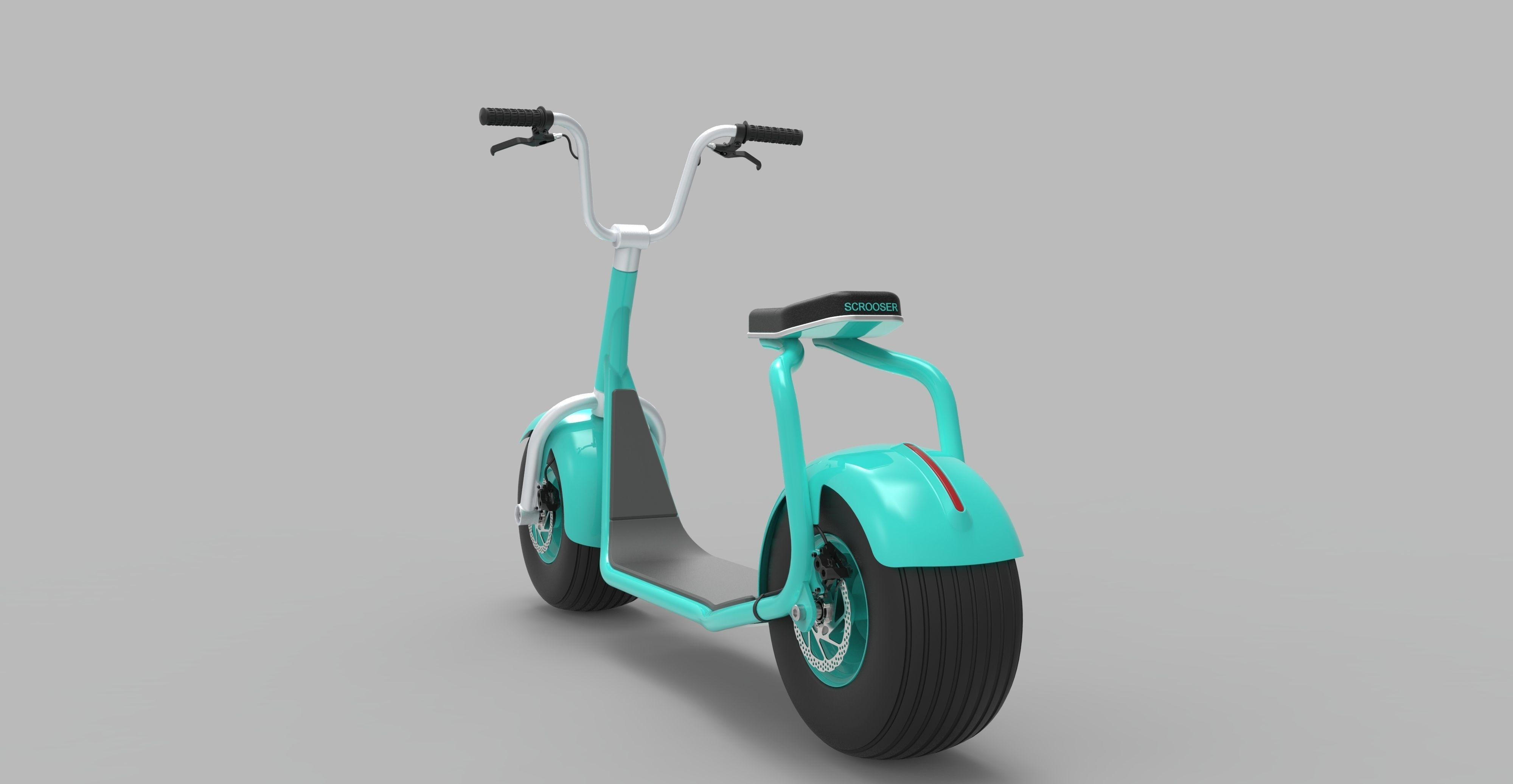 Scrooser electric scooter 3D model_11