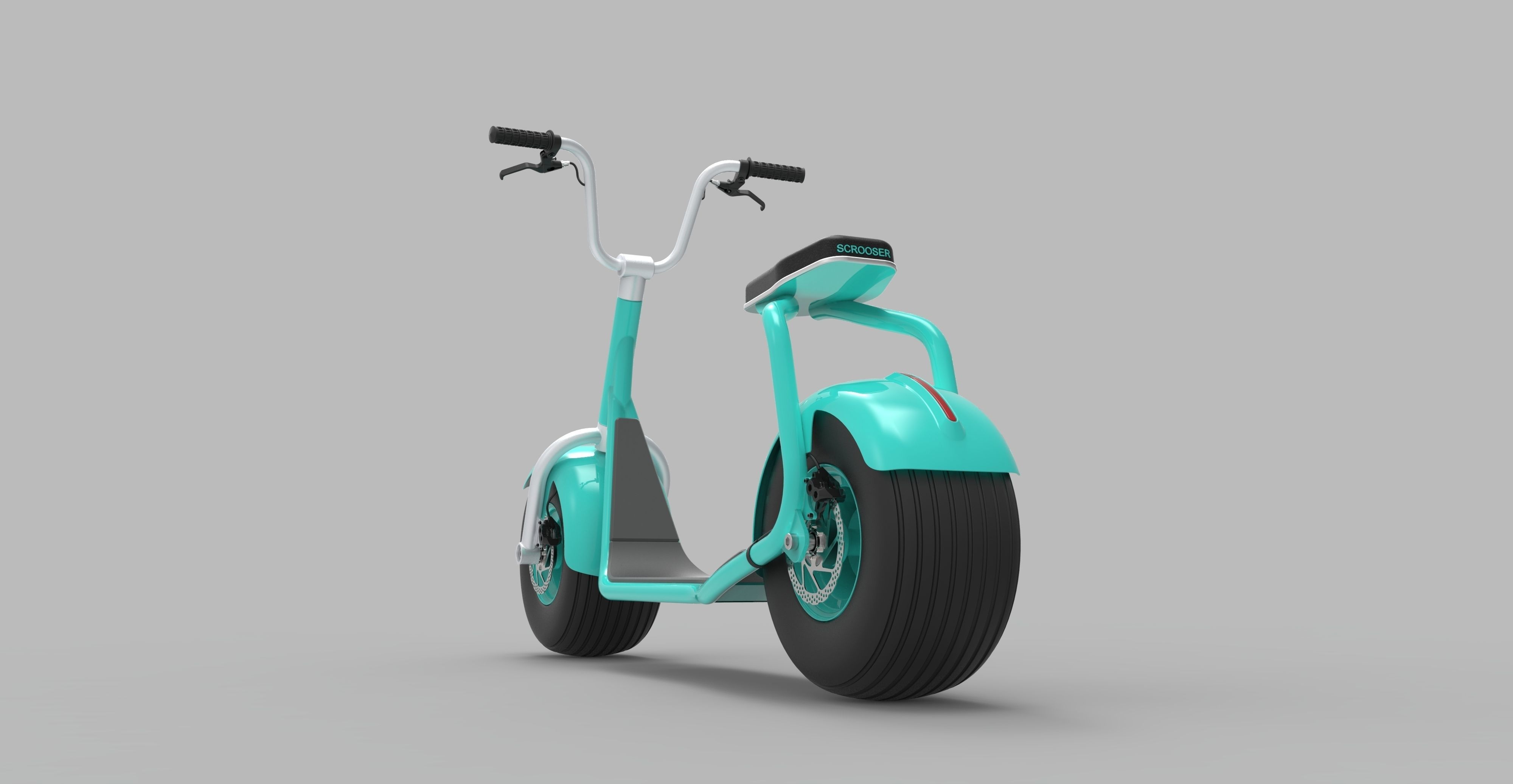 Scrooser electric scooter 3D model_12