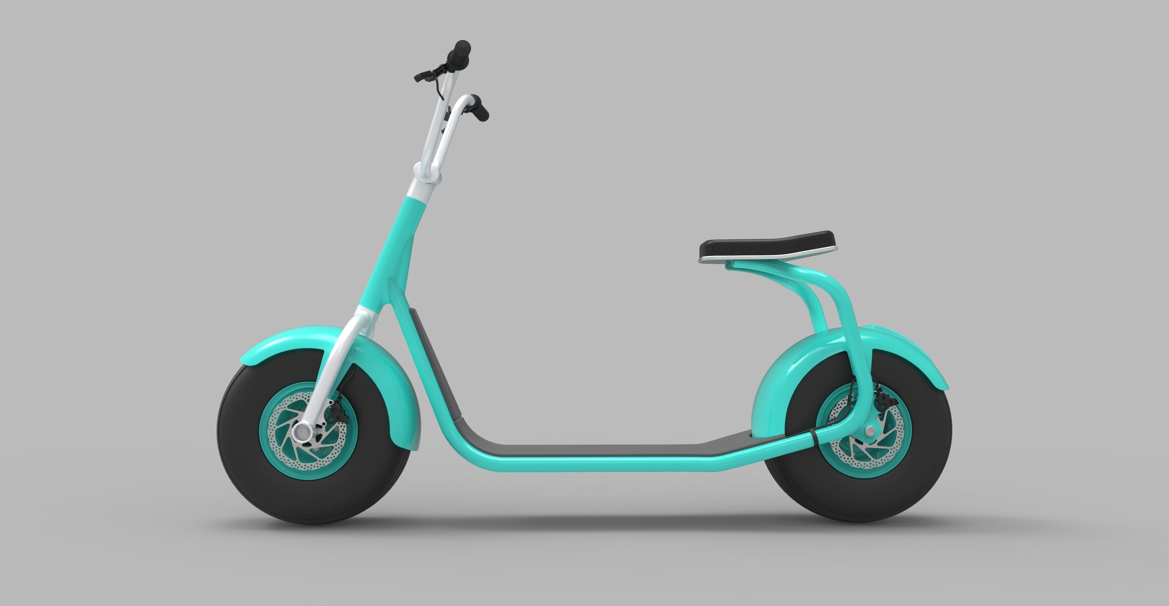 Scrooser electric scooter 3D model_6