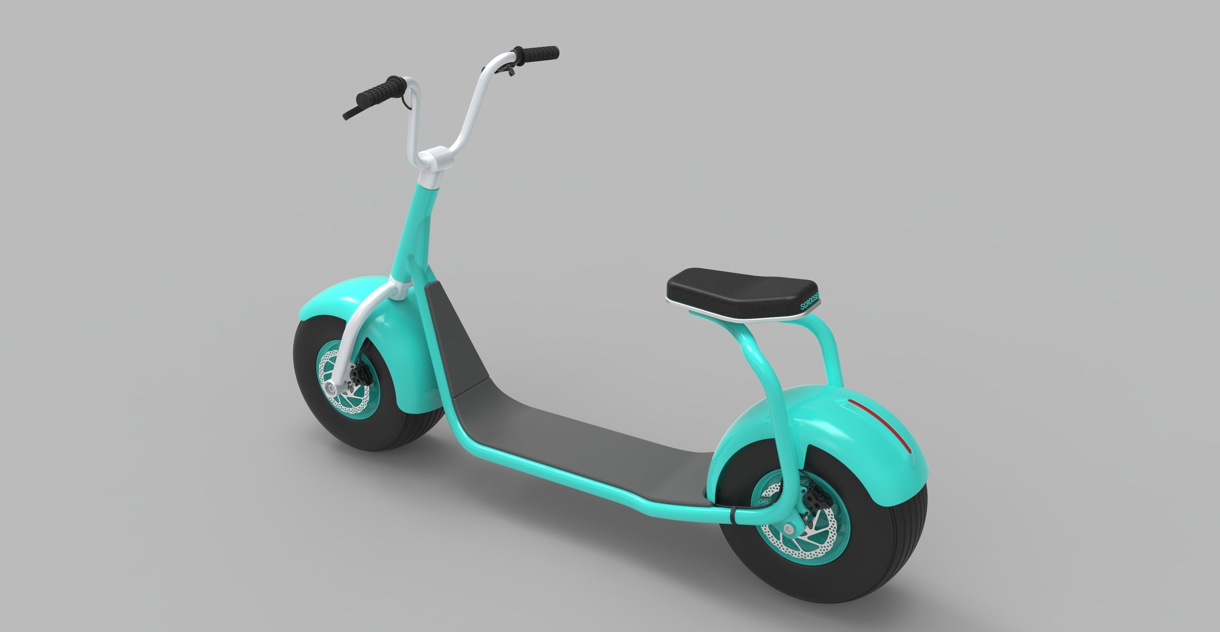 Scrooser electric scooter 3D model_9