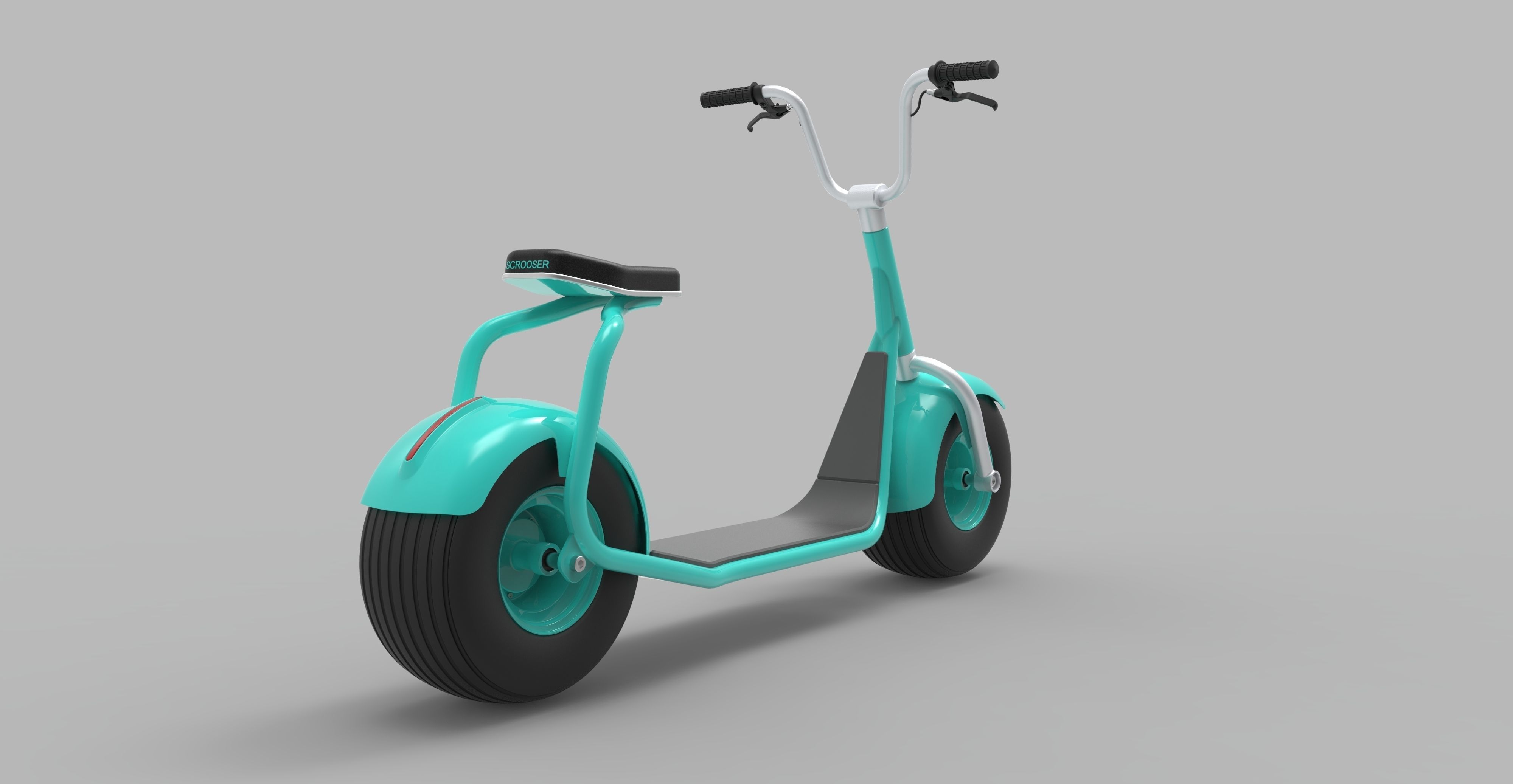 Scrooser electric scooter 3D model_14