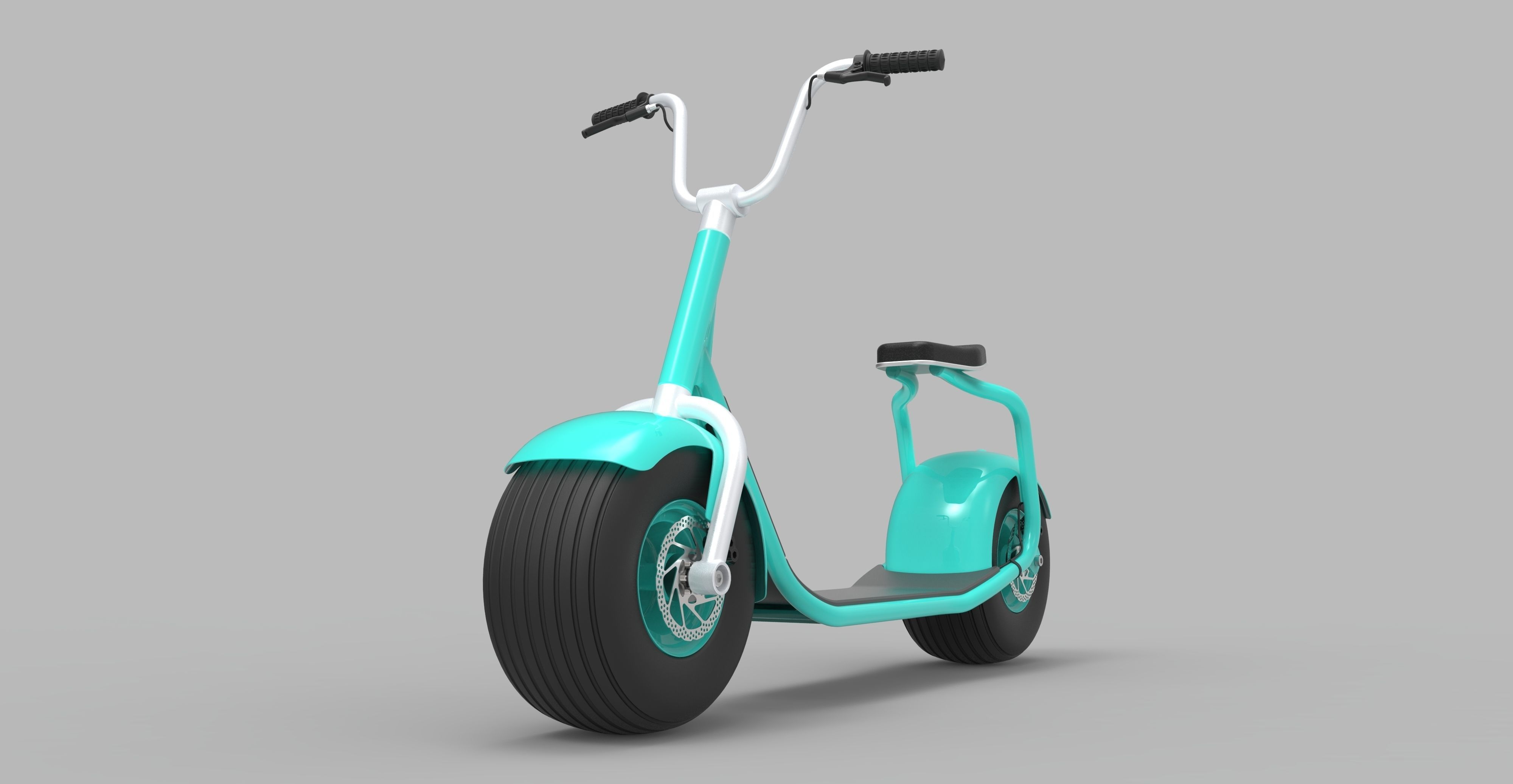 Scrooser electric scooter 3D model_3