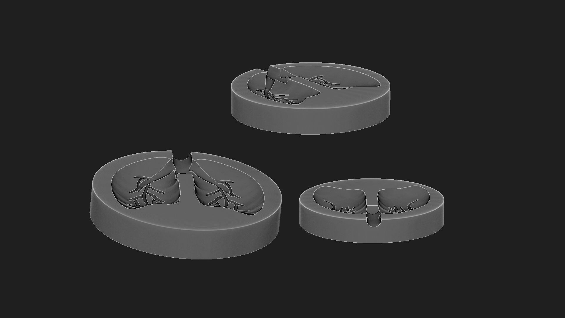 ashtray 3D print model_4