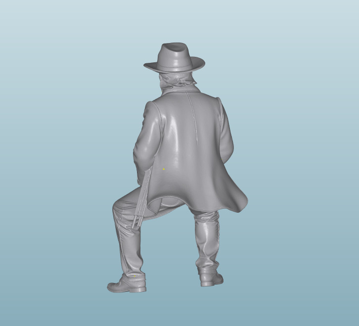 COWBOY W98 3D print model_1