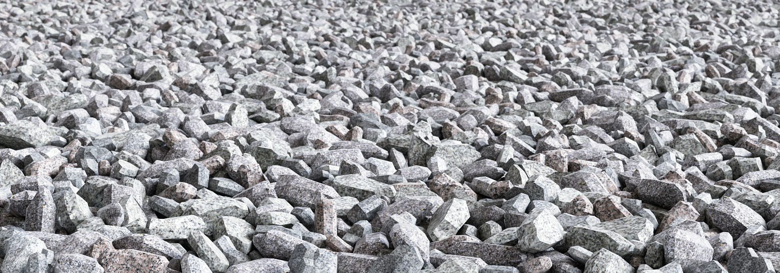 Gravel Crushed Stone 3D model_2
