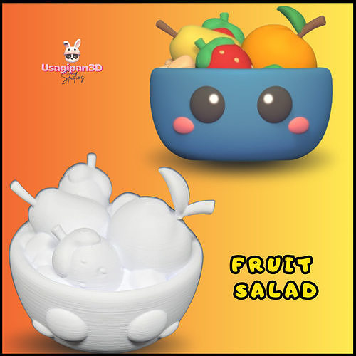 Fruit Salad 3D print model