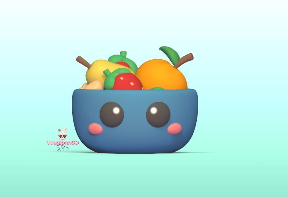 Fruit Salad 3D print model_1