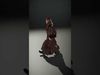 Elf Warrior Rigged and Animated Character Model Low-poly 3D model_2