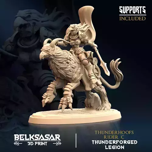 Thudnerhoofs Rider C Nude