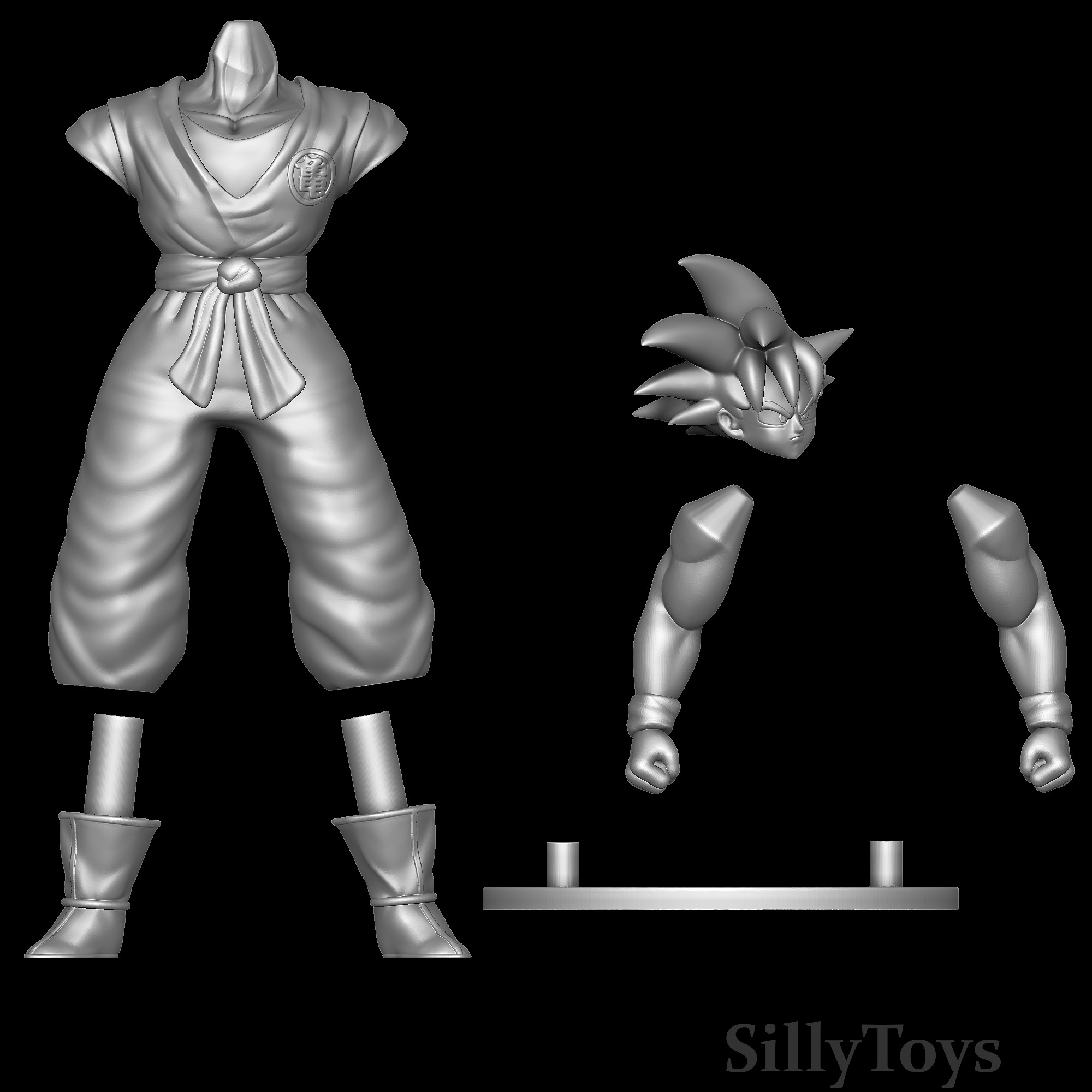 Goku - Dragon Ball 3D print model_5
