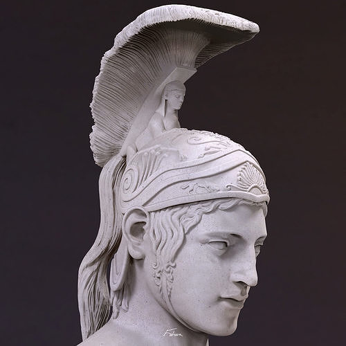The Young Warrior 3D model
