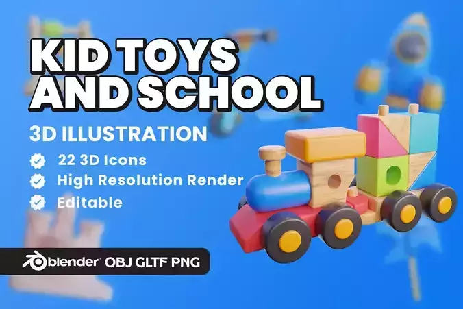 Kid Toys and School