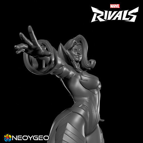 EMMA FROST PHOENIX DIAMOND - MARVEL RIVALS 3D print model