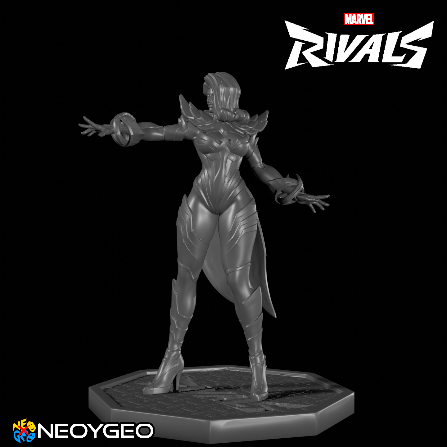 EMMA FROST PHOENIX DIAMOND - MARVEL RIVALS 3D print model_3