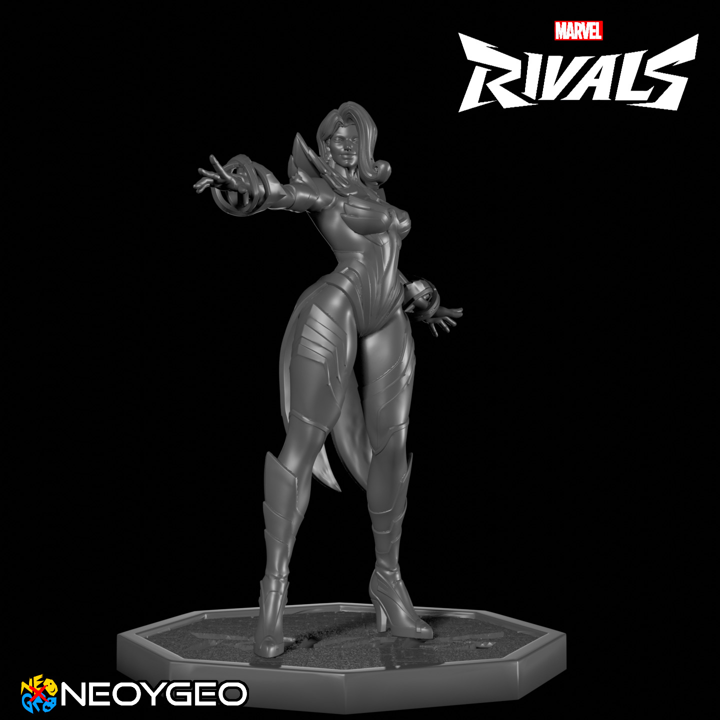 EMMA FROST PHOENIX DIAMOND - MARVEL RIVALS 3D print model_2