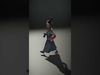 Vibrant Heroine Rigged and Animated D Character Model Low-poly 3D model_2