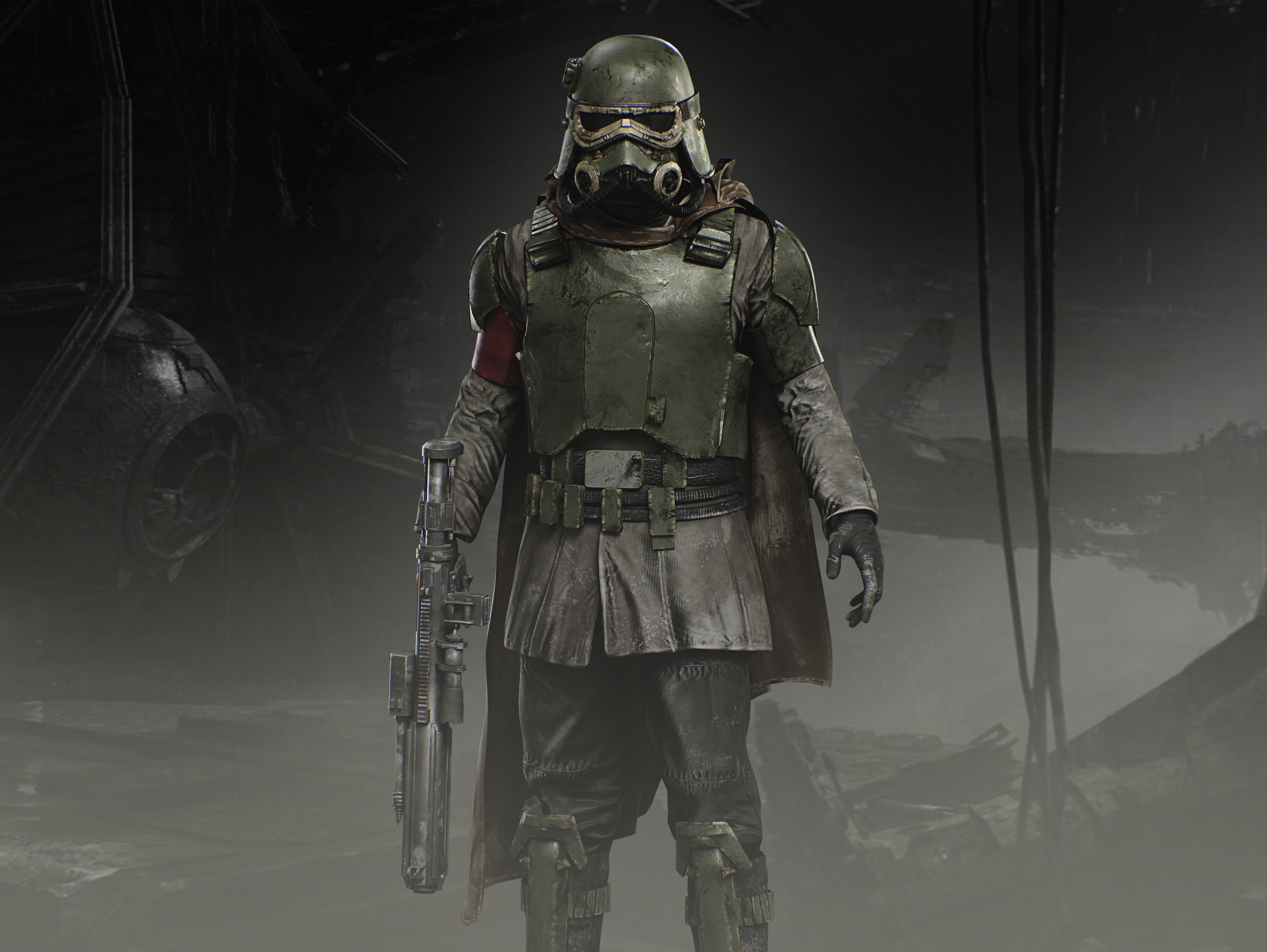 Mudtrooper Low-poly 3D model_7