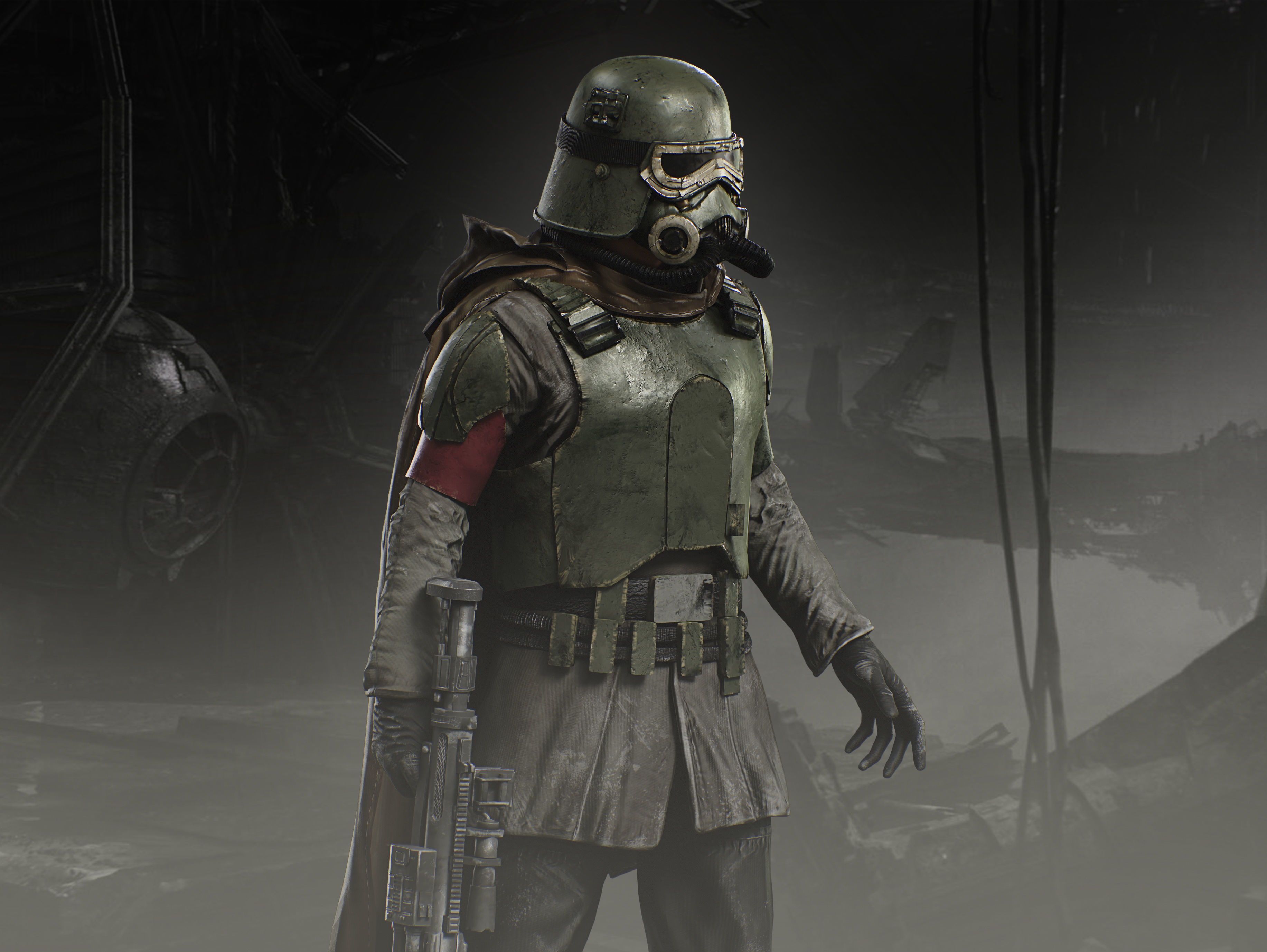 Mudtrooper Low-poly 3D model_8
