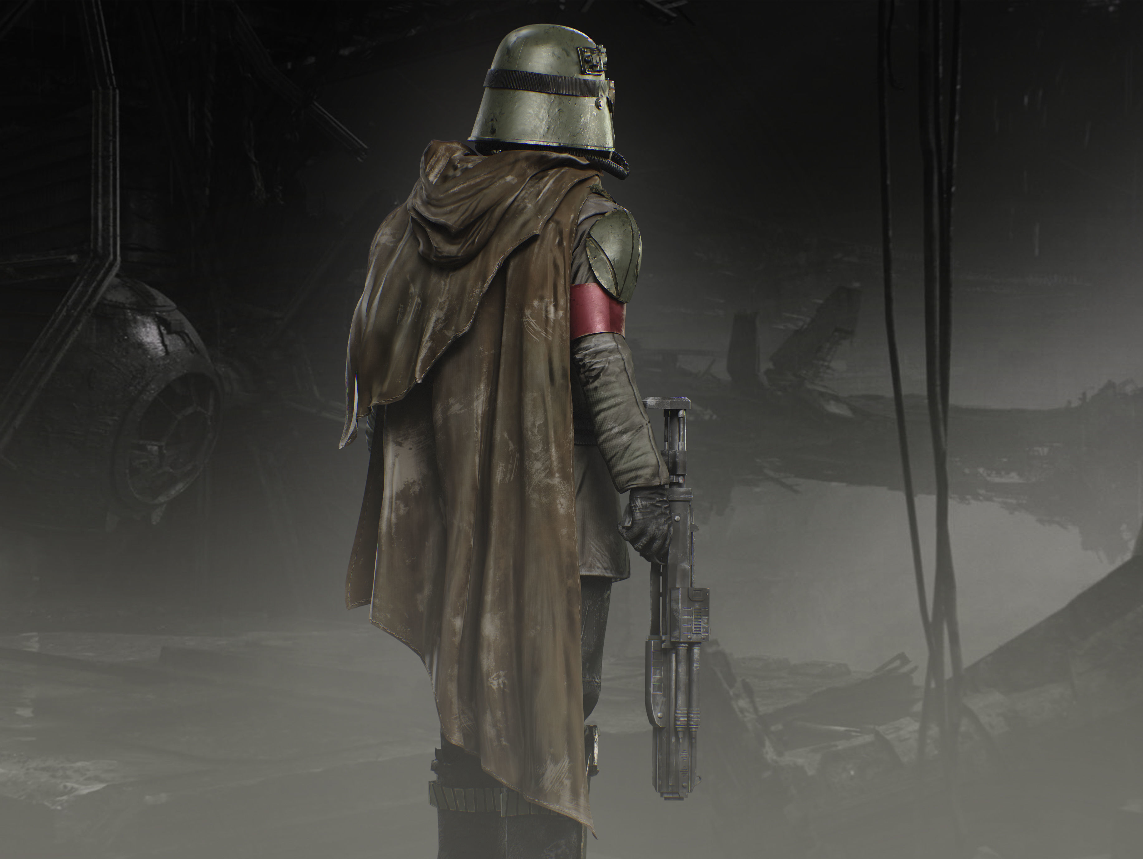 Mudtrooper Low-poly 3D model_6