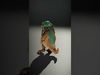 Regal Frog King Character Model Rigged and Animated Low-poly 3D model_2