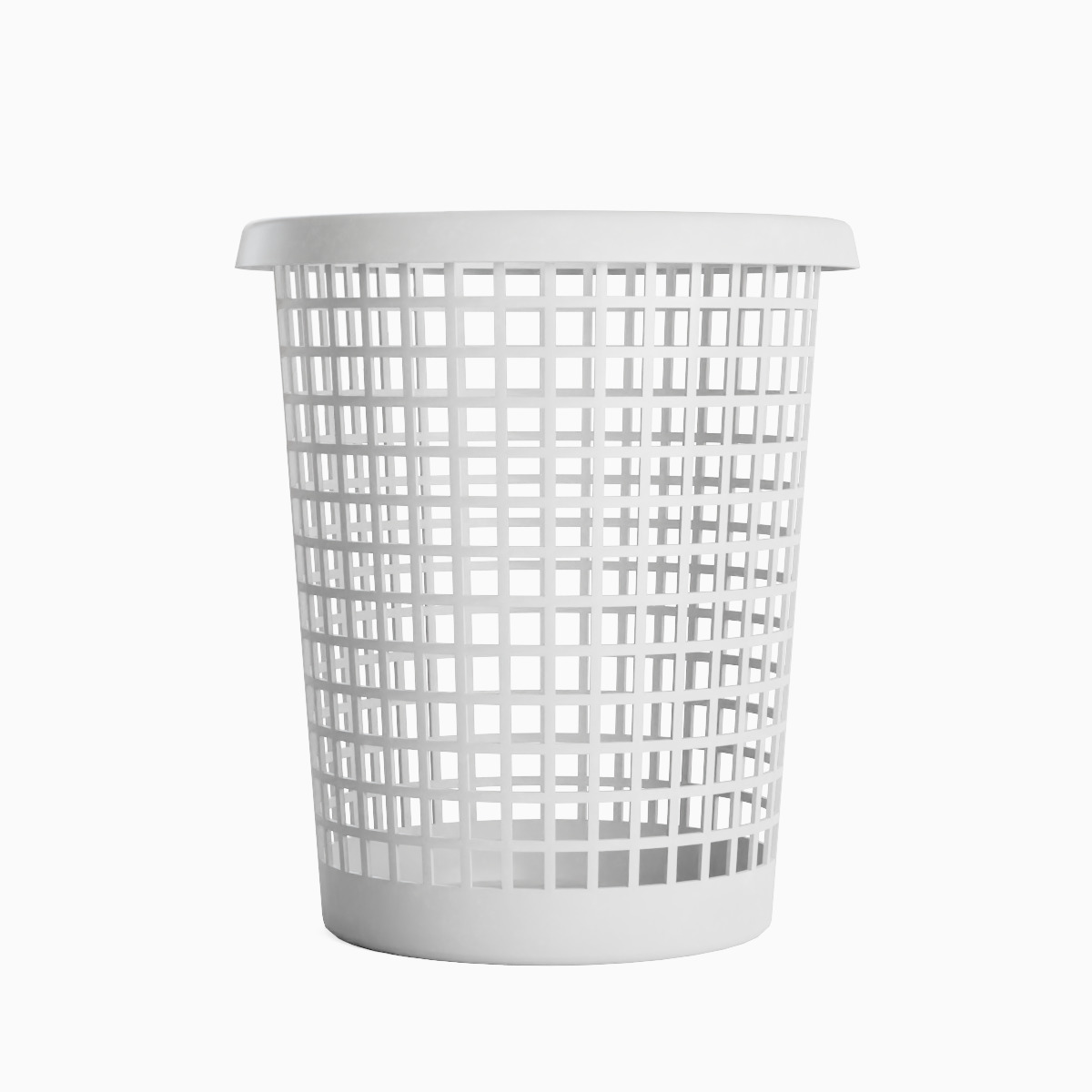 Waste Paper Basket 01 Low-poly 3D model_3
