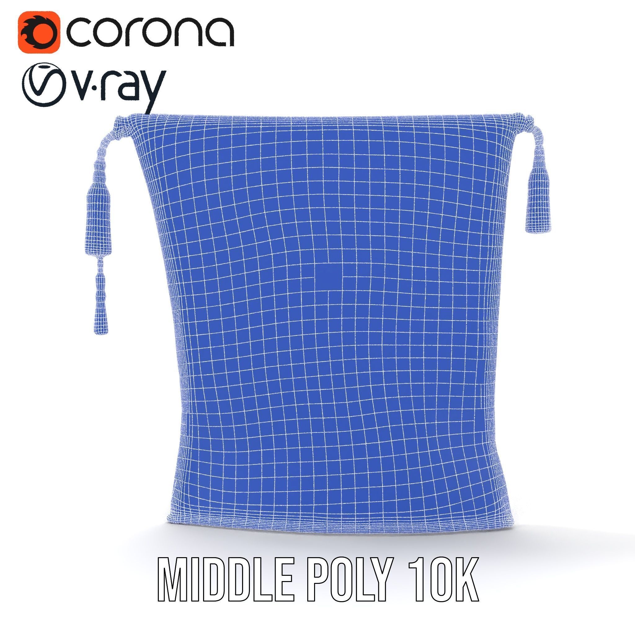 Medieval Tapestry Art Model Pack Low-poly 3D model_25