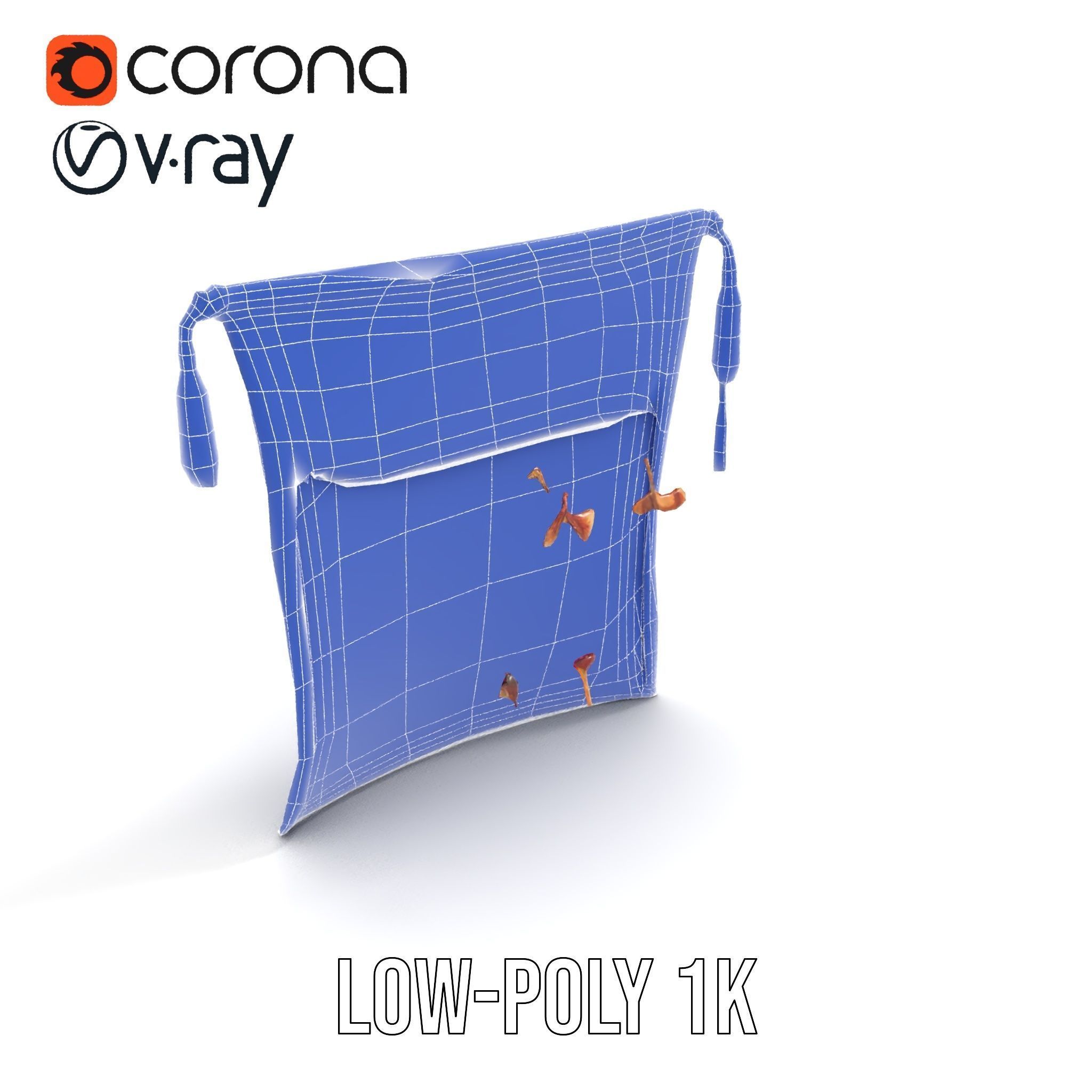 Medieval Tapestry Art Model Pack Low-poly 3D model_20