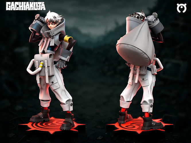 Rudo -  Gachiakuta 3D print model